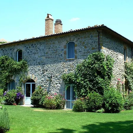 Indipendente Con Giardino E Terrazza Panoramica Privati, In Casale Con Piscina Sovrastante Il Di Bolsena Torre San Severo