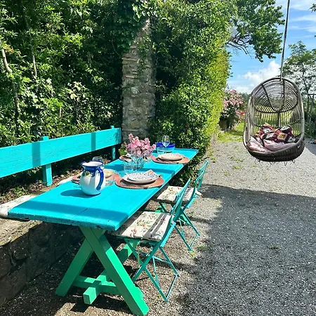 Indipendente Con Giardino E Terrazza Panoramica Privati, In Casale Con Piscina Sovrastante Il Di Bolsena *